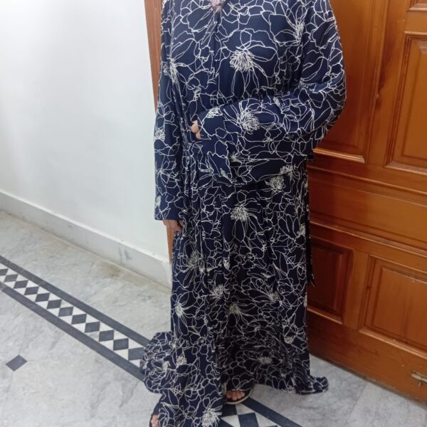 Printed Abaya